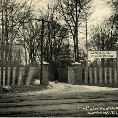 Lindlahr Sanitarium, Entrance