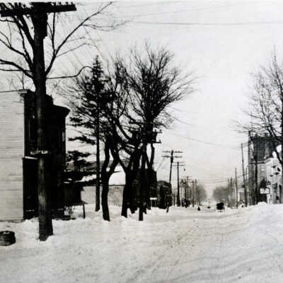 S. York Street Looking North