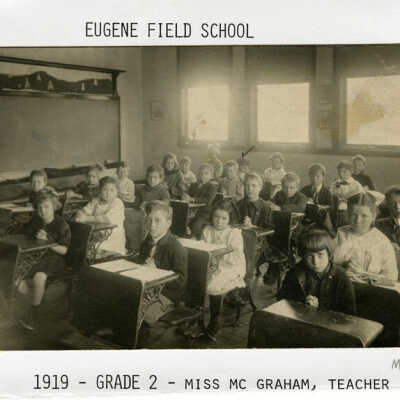 Field School, second grade class, 1919