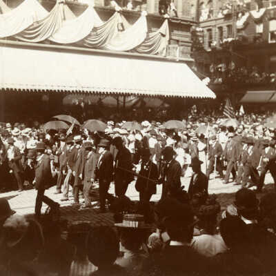 G.A.R. parade, Chicago