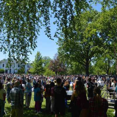 Elmhurst Family Walk for Racial Justice in Wilder Park