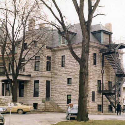 Glos Mansion at 104 S. Kenilworth--detail