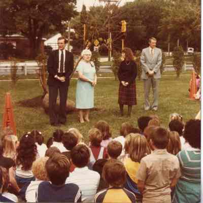Field School, Audra Pence Tree Planting Ceremony