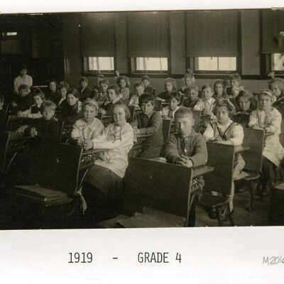 Field School, fourth grade class 1919