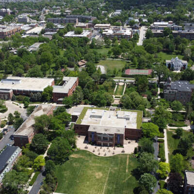 Aerial View of Elmhurst University