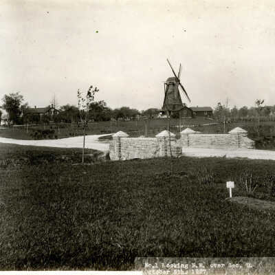 Mount Emblem Cemetery, windmill