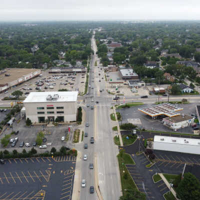 Intersection, S. York Street and Butterfield Road