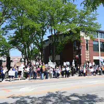 "No Kings" Protest March