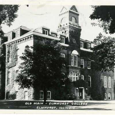 Elmhurst College, Old Main, 1953