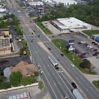 Aerial View, North Avenue