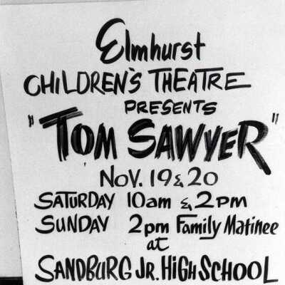 Elmhurst Children's Theatre Advertisement