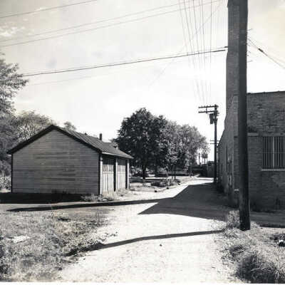Alley behind 175 W. First Street
