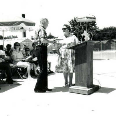 Elmhurst Park District, York Commons Pool opening ceremony