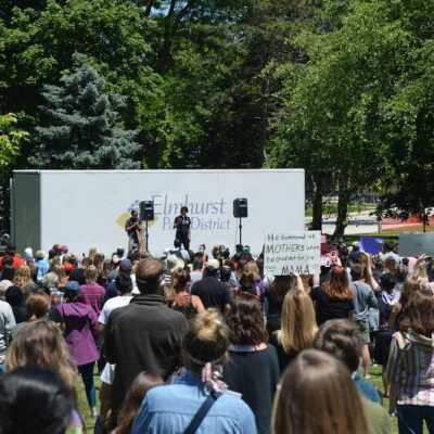 Elmhurst Family Walk for Racial Justice in Wilder Park