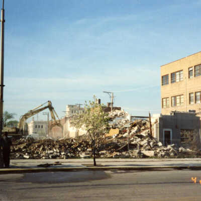 Elmhurst Police Station, demolition