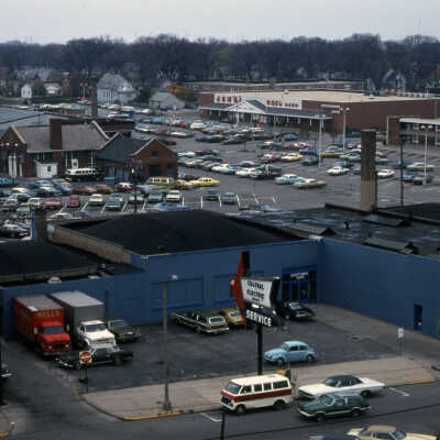 View of Elmhurst from the roof of the Elmhurst National Bank Building