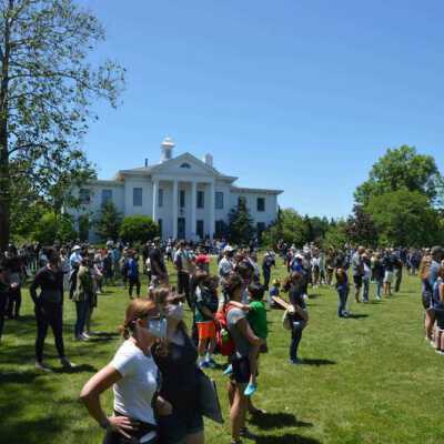 Elmhurst Family Walk for Racial Justice in Wilder Park
