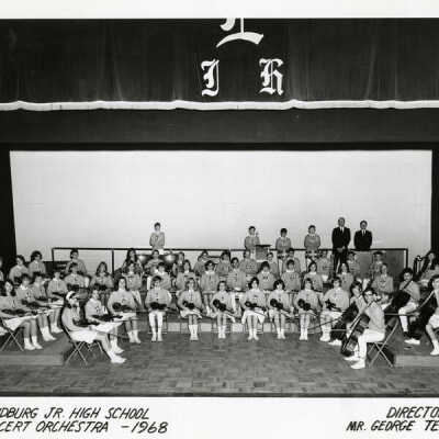 Sandburg Jr. High Concert Orchestra, 1968