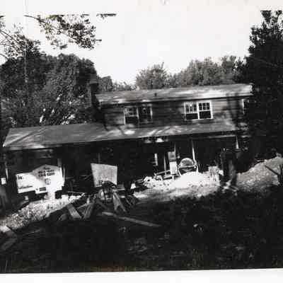 House at 346 Prospect Avenue, construction