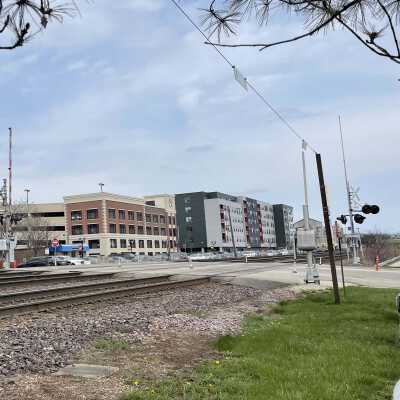 Railroad Crossing, Maple Avenue
