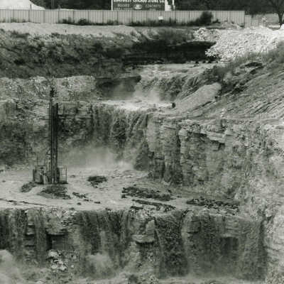 Flood 1972, Elmhurst-Chicago Stone Company quarry