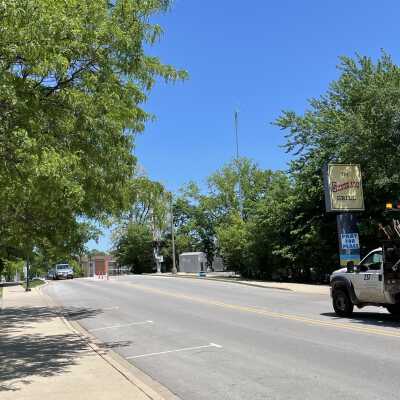 Illinois Central Railroad Crossing
