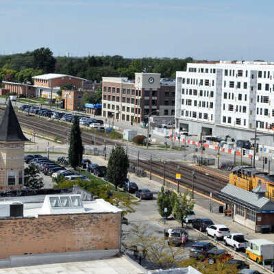 View from 105 S. York Street Rooftop
