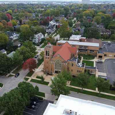 Aerial View, Immanuel Lutheran Church