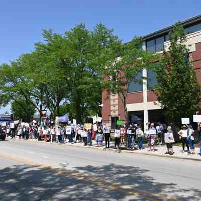 "No Kings" Protest March