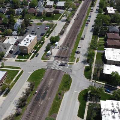 Haven Road Railroad Crossing