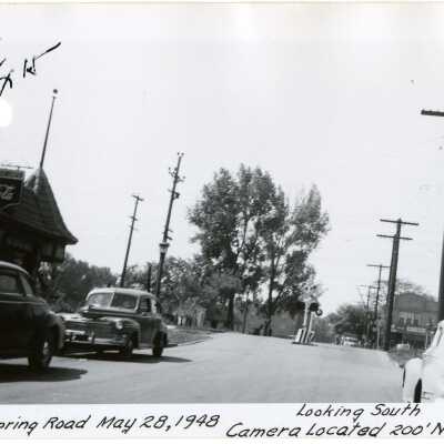Spring Road Railroad Crossing