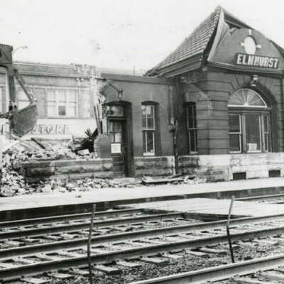 Chicago & North Western Depot Demolition