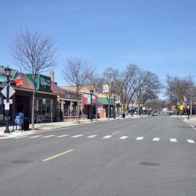 Spring Road North from Montrose Avenue