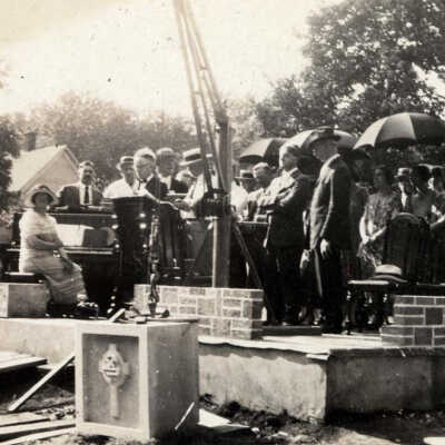 Cornerstone Laying at St. Peter's Church