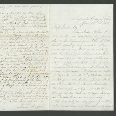 Civil War-era Letter to Frederick Fischer
