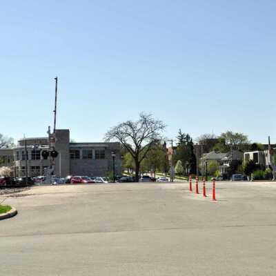 Maple Avenue Railroad Crossing