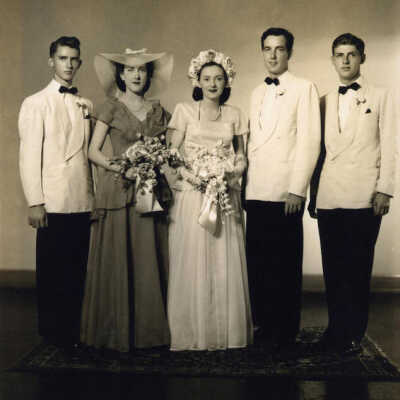 Colwell-Farrington Wedding Party