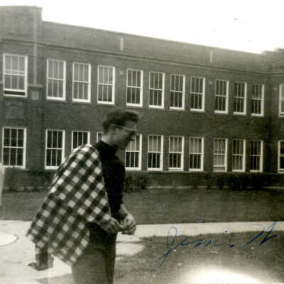 Students Outside York Community High School