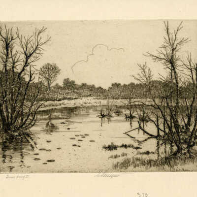 Print, Lee Sturges Etching