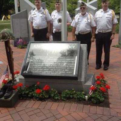 Elmhurst Veterans Memorial Honor Guard Ceremony
