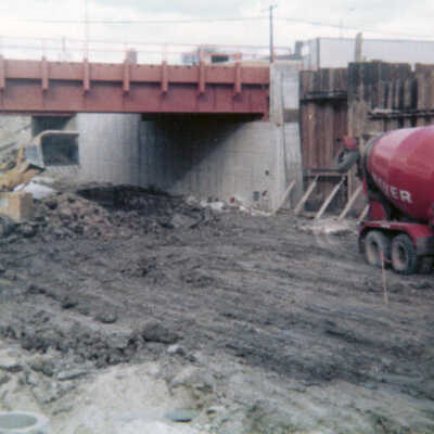 Underpass construction
