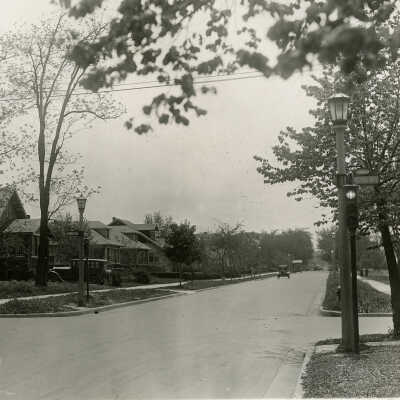 N. York Street Looking South
