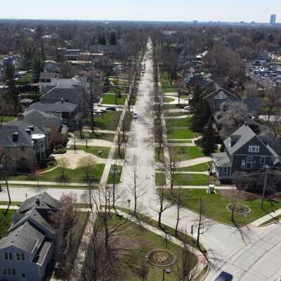 Aerial View, S. Kenilworth Avenue