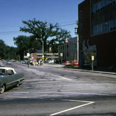N. York Street and Schiller Street, intersection