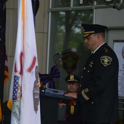 Memorial Service for Police Chief Michael Ruth