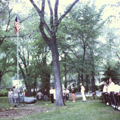 American Legion Ceremony in Wilder Park