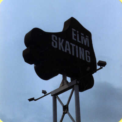 Elm Skating Rink Sign