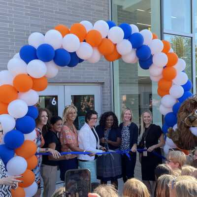 Lincoln Elementary School Ribbon-Cutting Ceremony