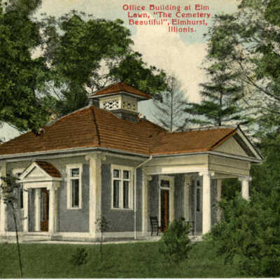 Elm Lawn Cemetery, Office Building