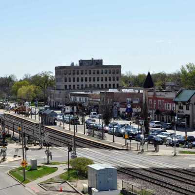 View from First Street Parking Deck